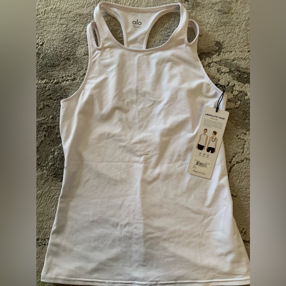 Alo yoga Absolute Tank white S
